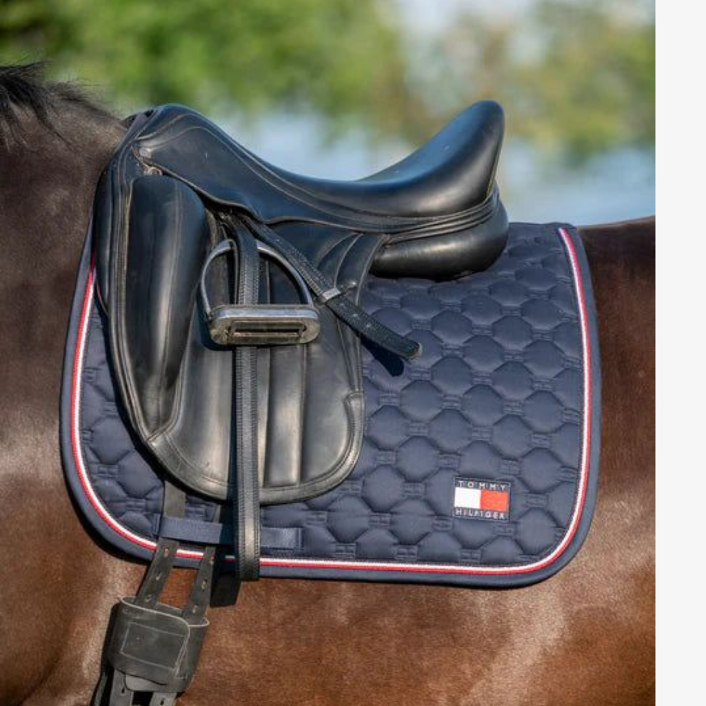 Tommy Hilfiger Kingston Dressage Saddle Pad Desert Sky