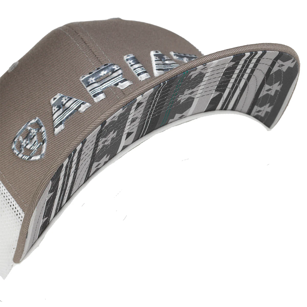 ARIAT Men's Southwest Embroidered Snap Back