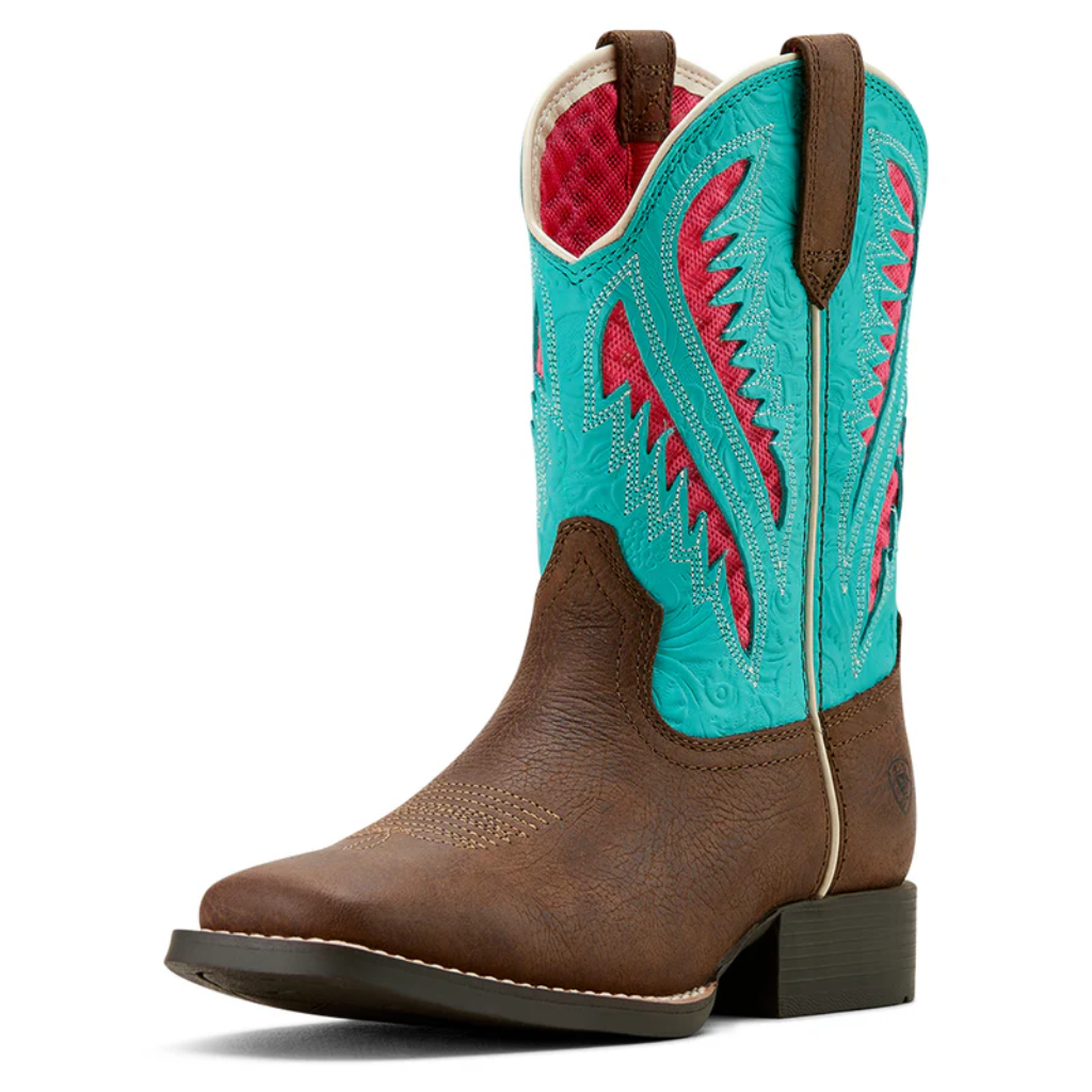 ARIAT Kid's Quickdraw VentTEK Western Boot