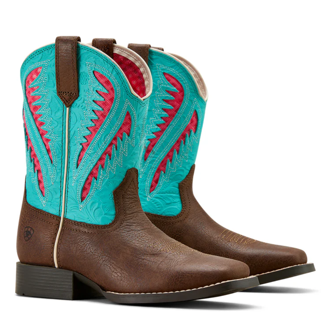 ARIAT Kid's Quickdraw VentTEK Western Boot