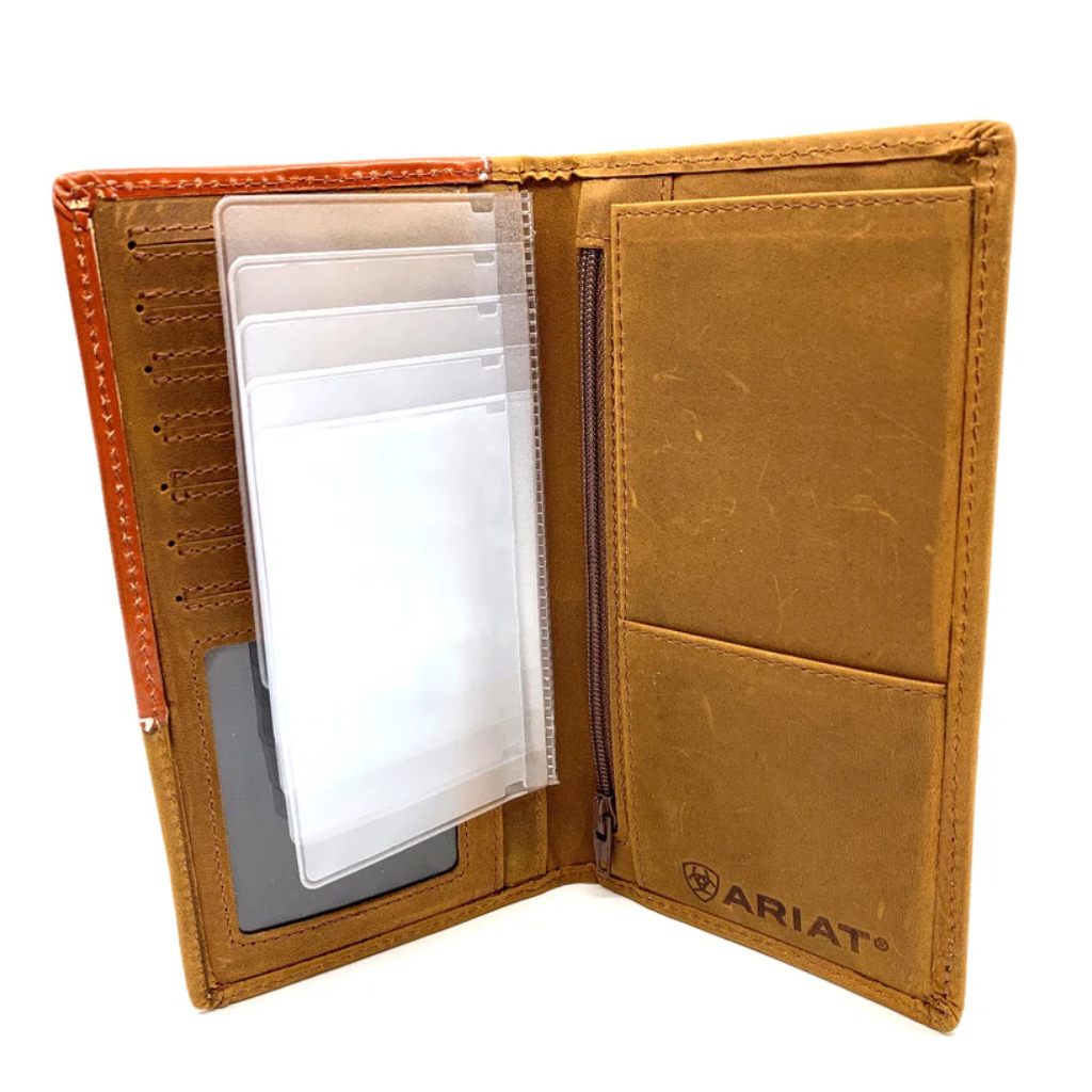 ARIAT Rodeo Wallet - Two Toned Stitched