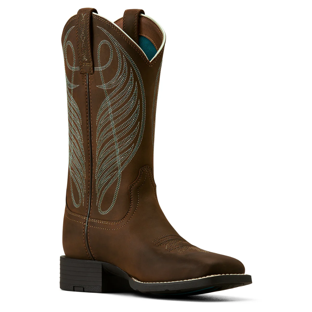 ARIAT Women's Round Up Wide Square Toe