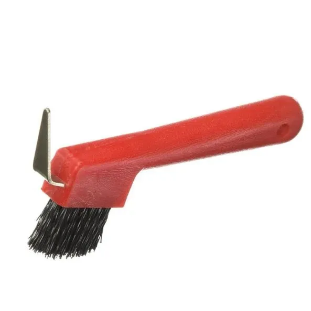Academy Plastic Hoof Pick With Brush