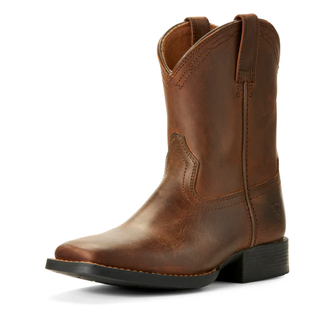ARIAT Kid's Heritage Roper Wide Square Toe
