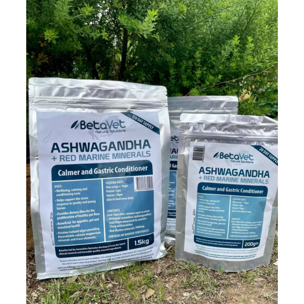 BetaVet Ashwagandah + Red Minerals 500G