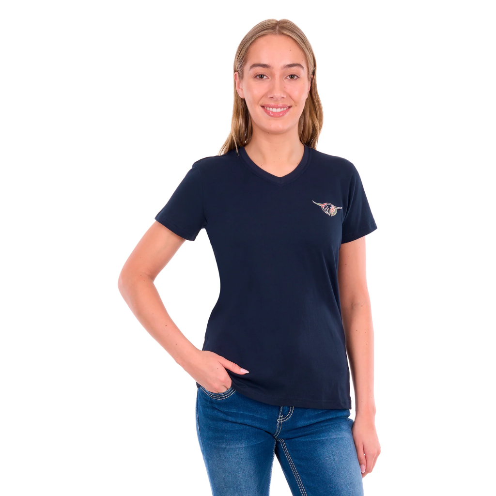 Bullzye Women's Belle V-Neck Shirt