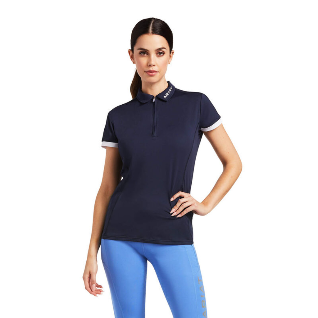 ARIAT Women's Bandera 1/4 Zip Polo Shirt