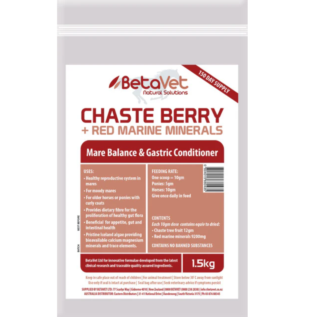 BetaVet Chaste Berry + Red Marine 200G