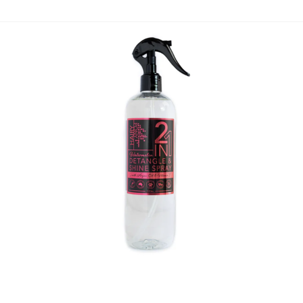 Hairy Pony Detangle & Shine Spray - Watermelon 500ML