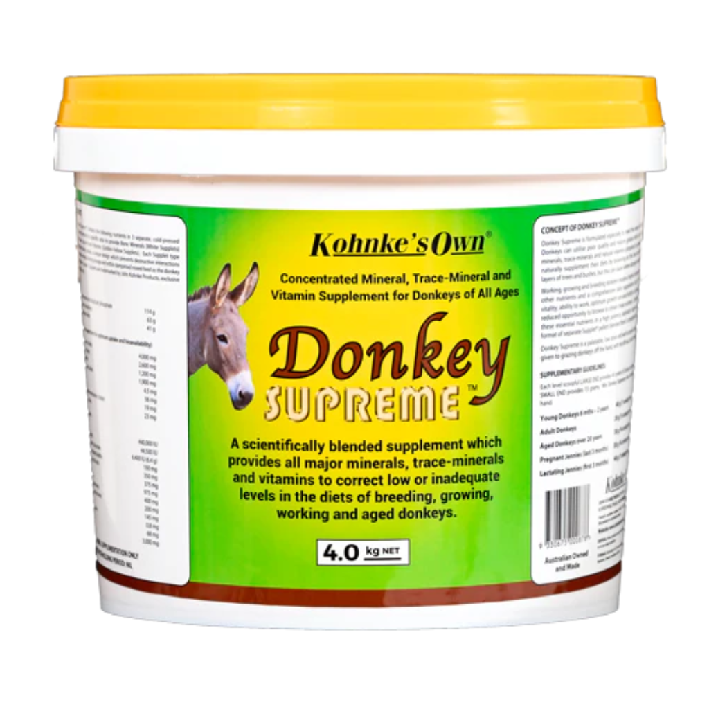 Kohnke's Own Donkey Supreme 4KG