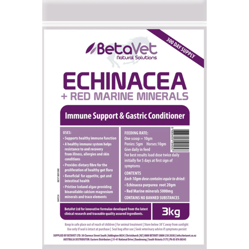 BetaVet Echinacea + Red Marine Minerals 1.5KG