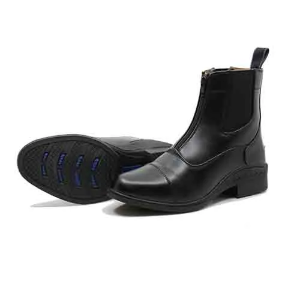Eurohunter Zip Paddock Boot Black