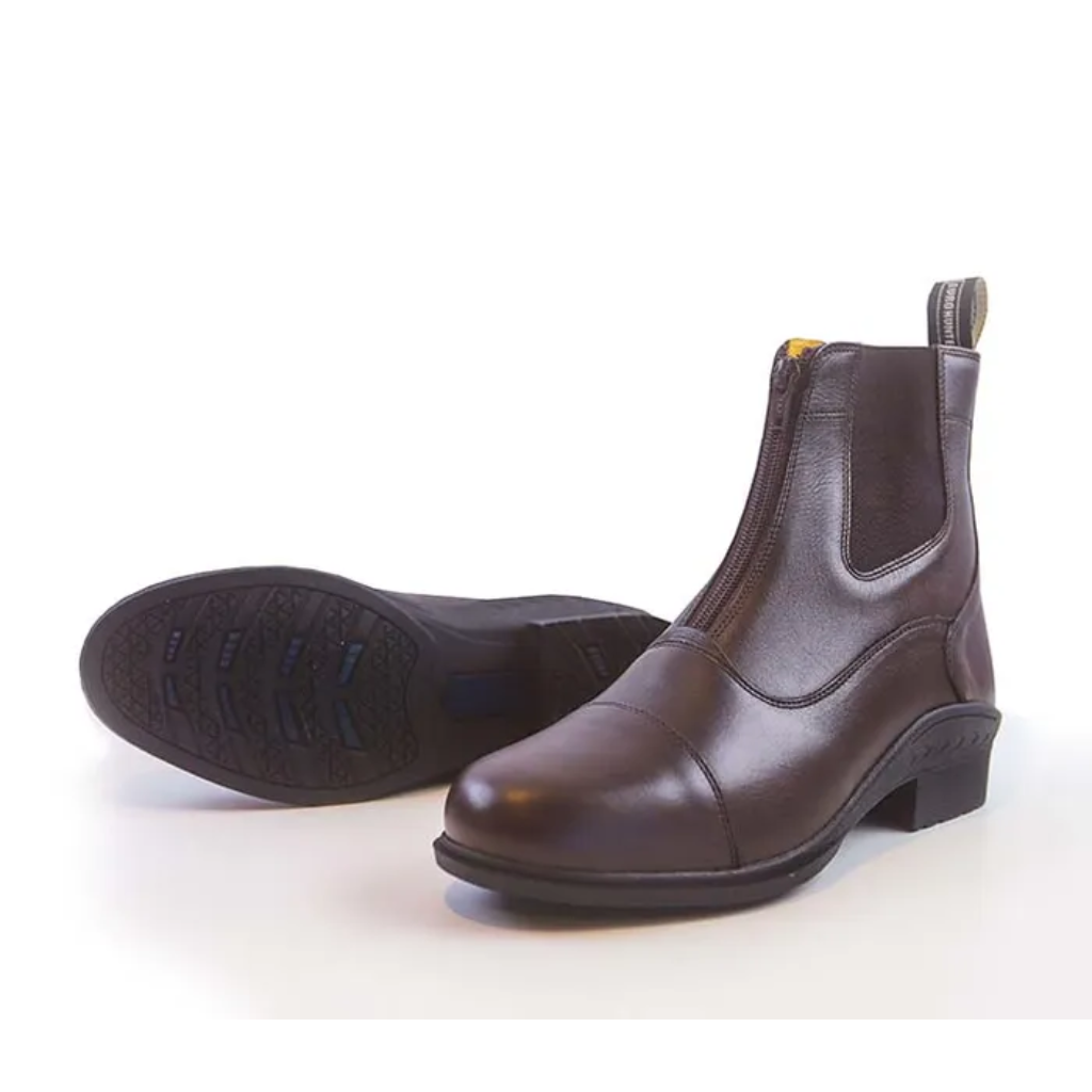 Eurohunter Zip Paddock Boot Brown