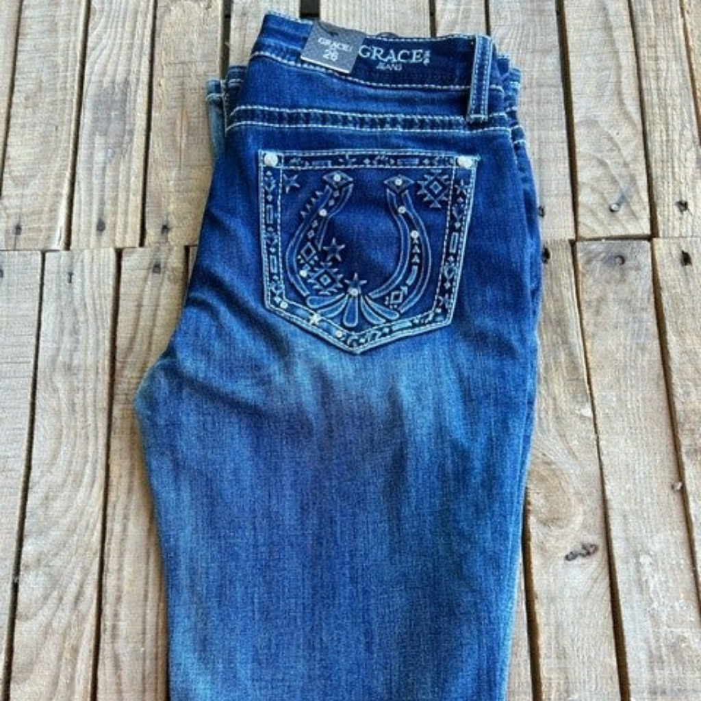 Grace In LA Women's Flu De Lee Jean's