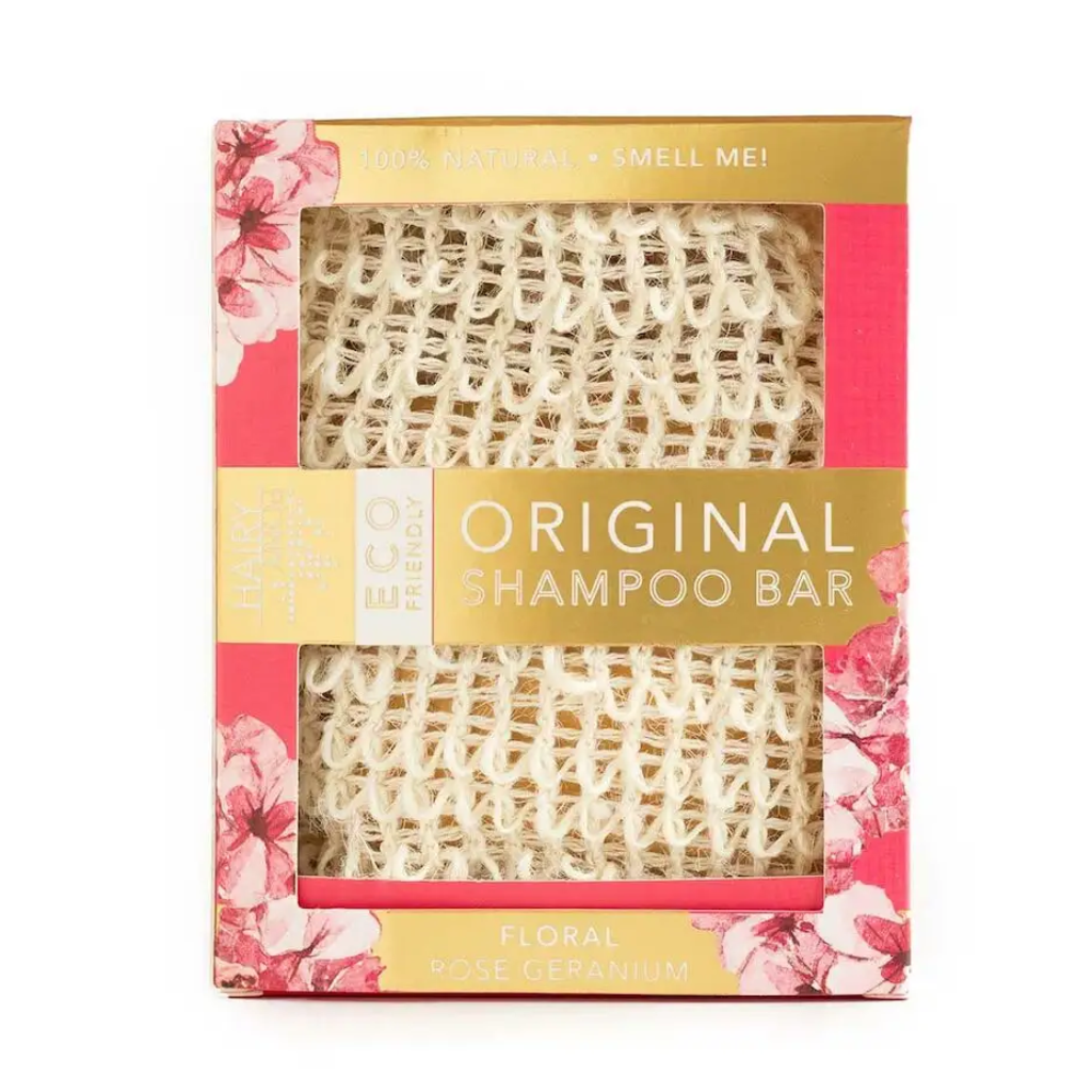 Hairy Pony Shampoo Bar Floral - Rose Geranium