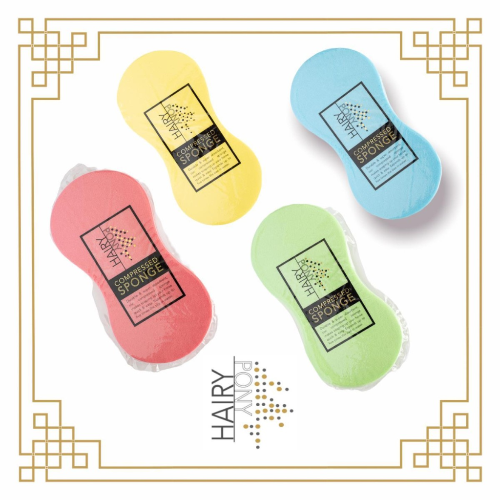 Hairy Pony Compressed Sponge