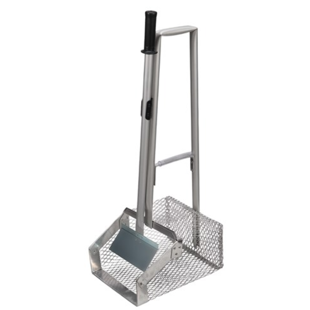 Manure Scooper with Long Scraper