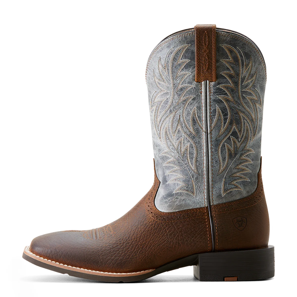 ARIAT Men's Sport Wide Square Toe Boot Glacier Blue
