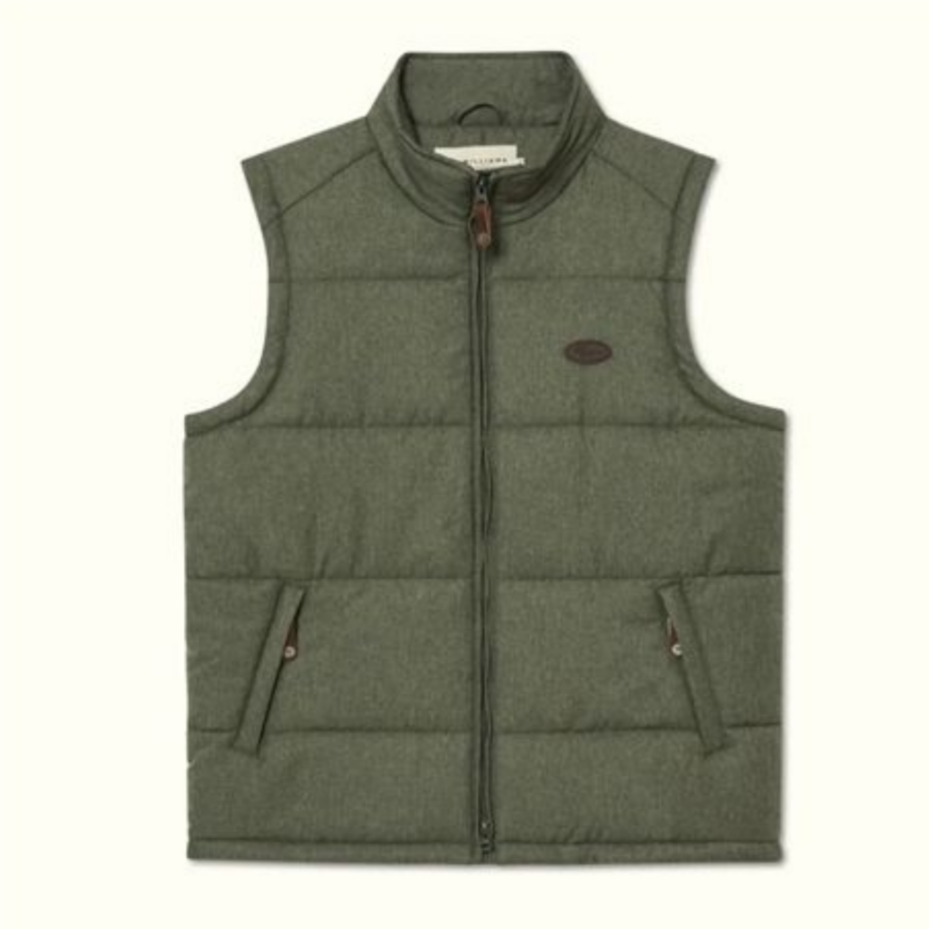 Patterson Creek Vest Green Marle
