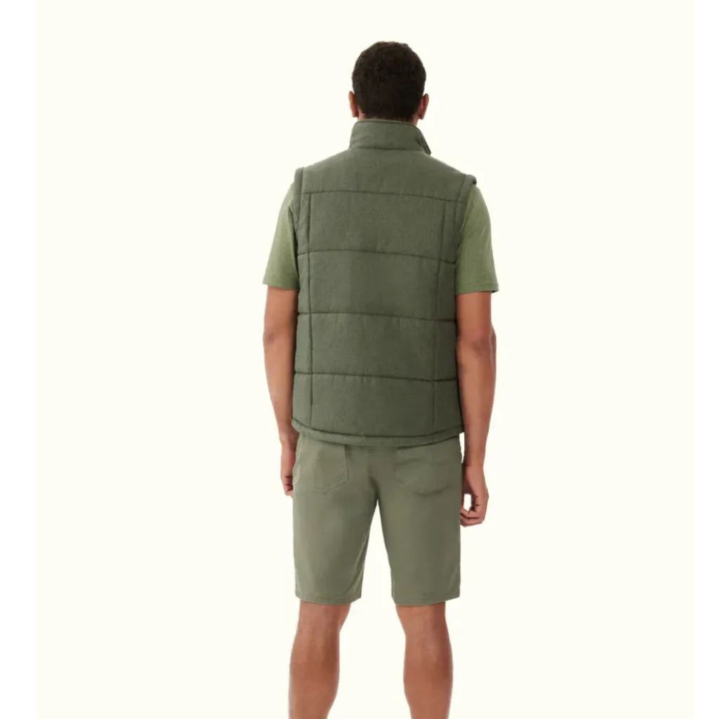 Patterson Creek Vest Green Marle
