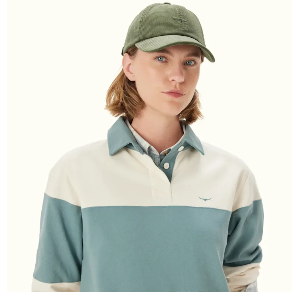 R.M.Williams - Mini Longhorn Cap - Corduroy - Moss