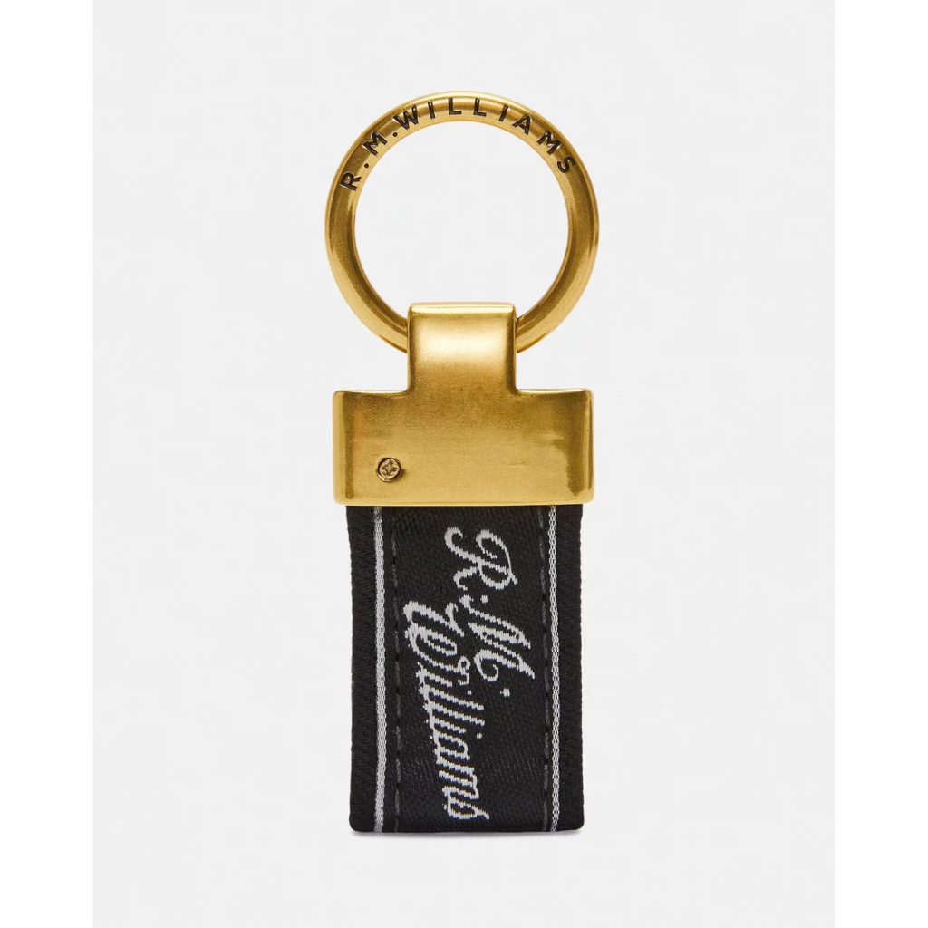 RM Williams Clarendon Key Fob Black