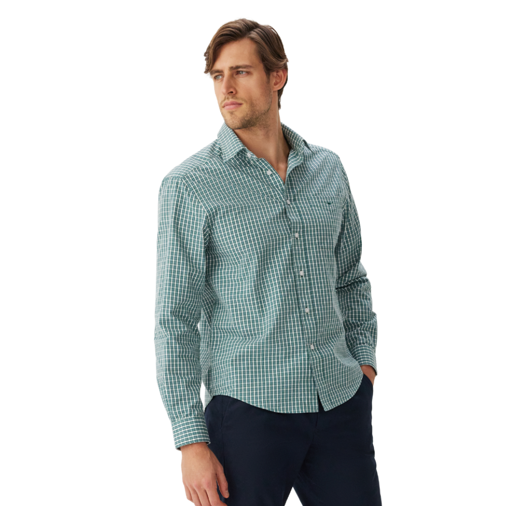 SHIRT RM CLASSIC GREEN BLUE