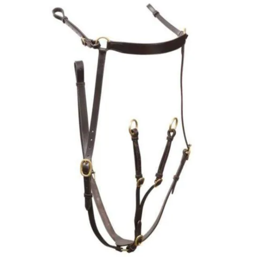 Breastplate Stockman's Brown