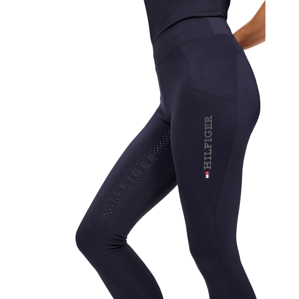 Tommy Hilfiger Tights Amber High Waist Full Grip Desert Sky