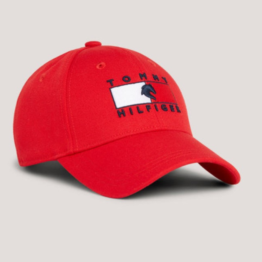 Tommy Hilfiger Montreal Water Repellent Cap Red