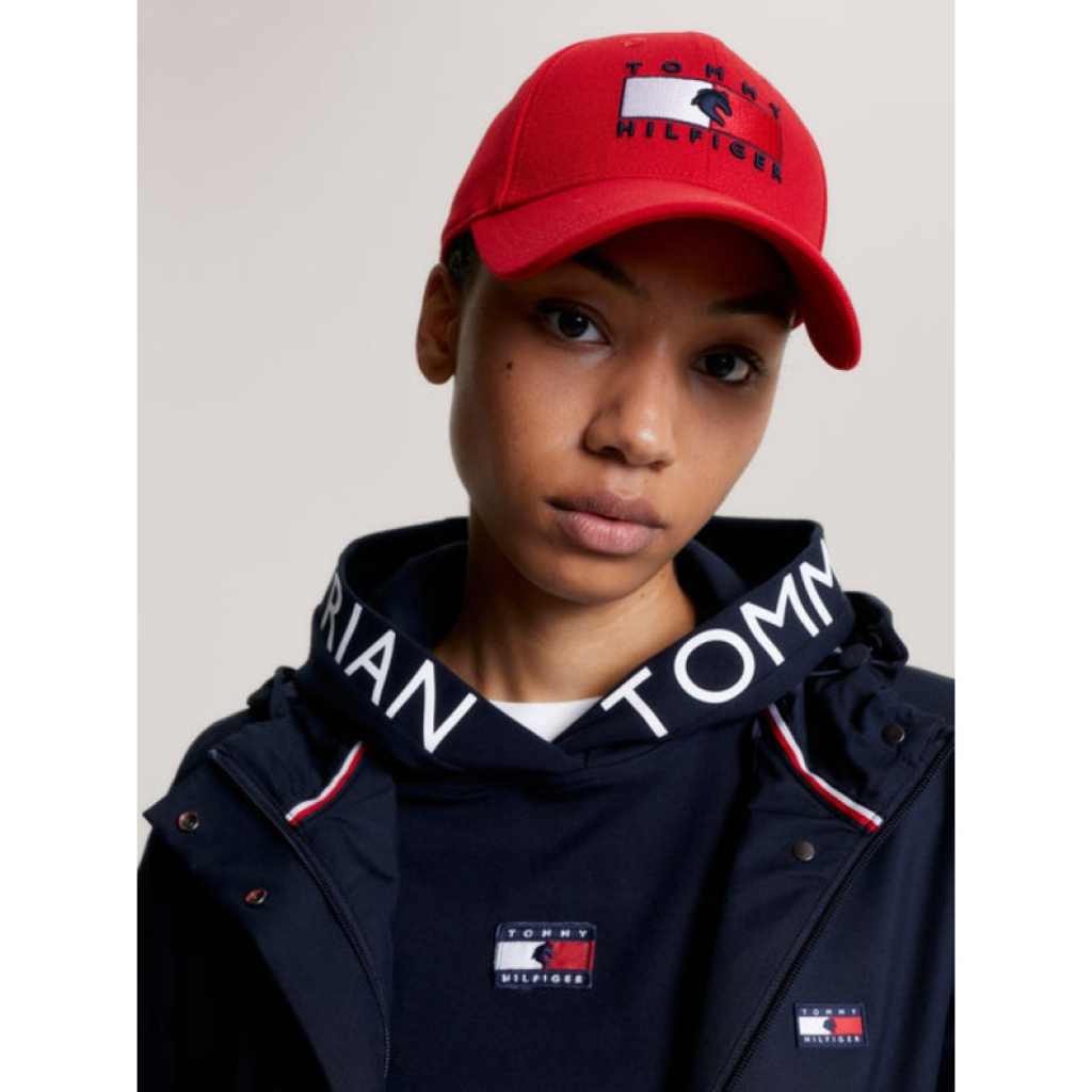Tommy Hilfiger Montreal Water Repellent Cap Red