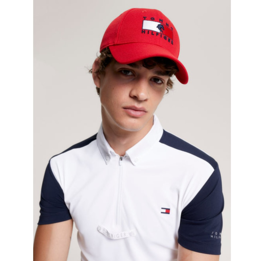 Tommy Hilfiger Montreal Water Repellent Cap Red