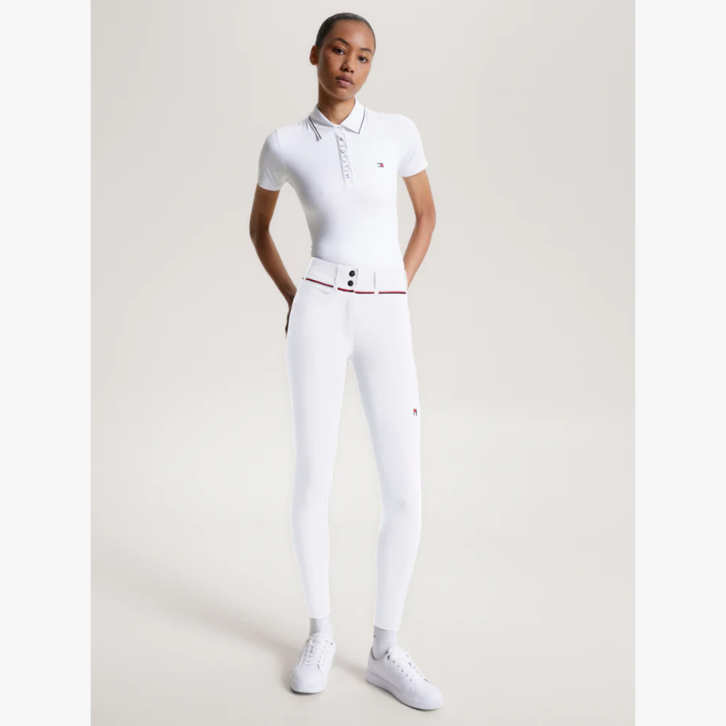 Tommy Hilfiger Knee Grip Breeches Optic White