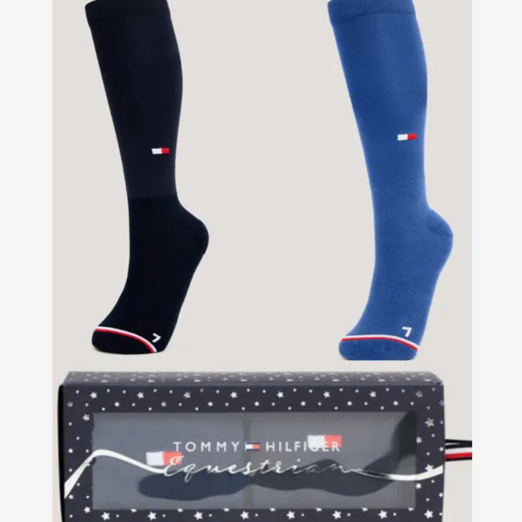 Tommy Hilfiger 2 Pack London Winter Long Riding Socks