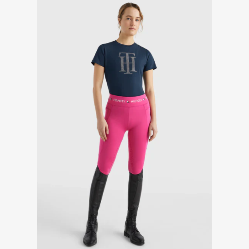 Tommy Hilfiger Manhattan Short Sleeve Rhinestone Tee