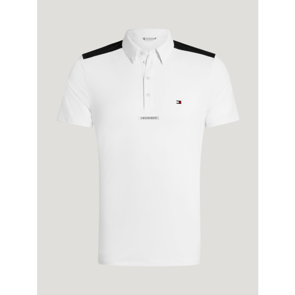 Tommy Hilfiger Mens Hamilton Show Shirt Optic White