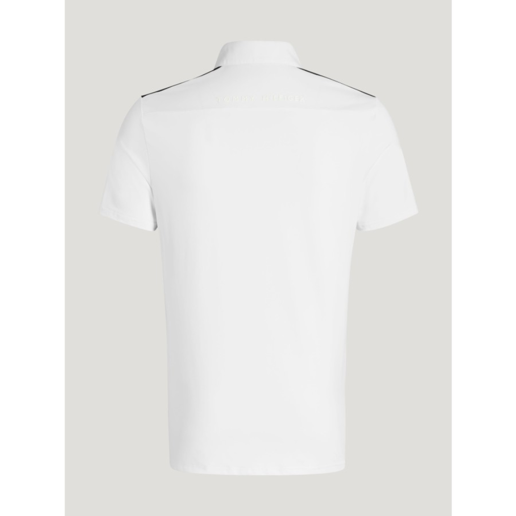 Tommy Hilfiger Mens Hamilton Show Shirt Optic White