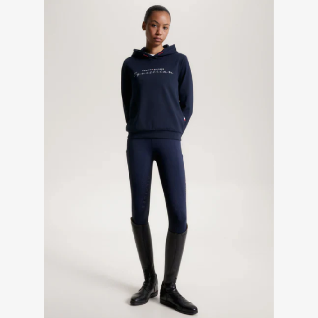 Tommy Hilfiger Metallic Logo Graphic Hoodie