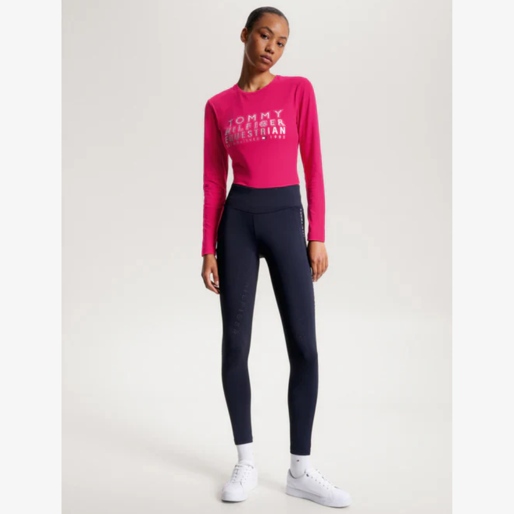 Tommy Hilfiger Rome All Season Full Grip Leggings Desert Sky