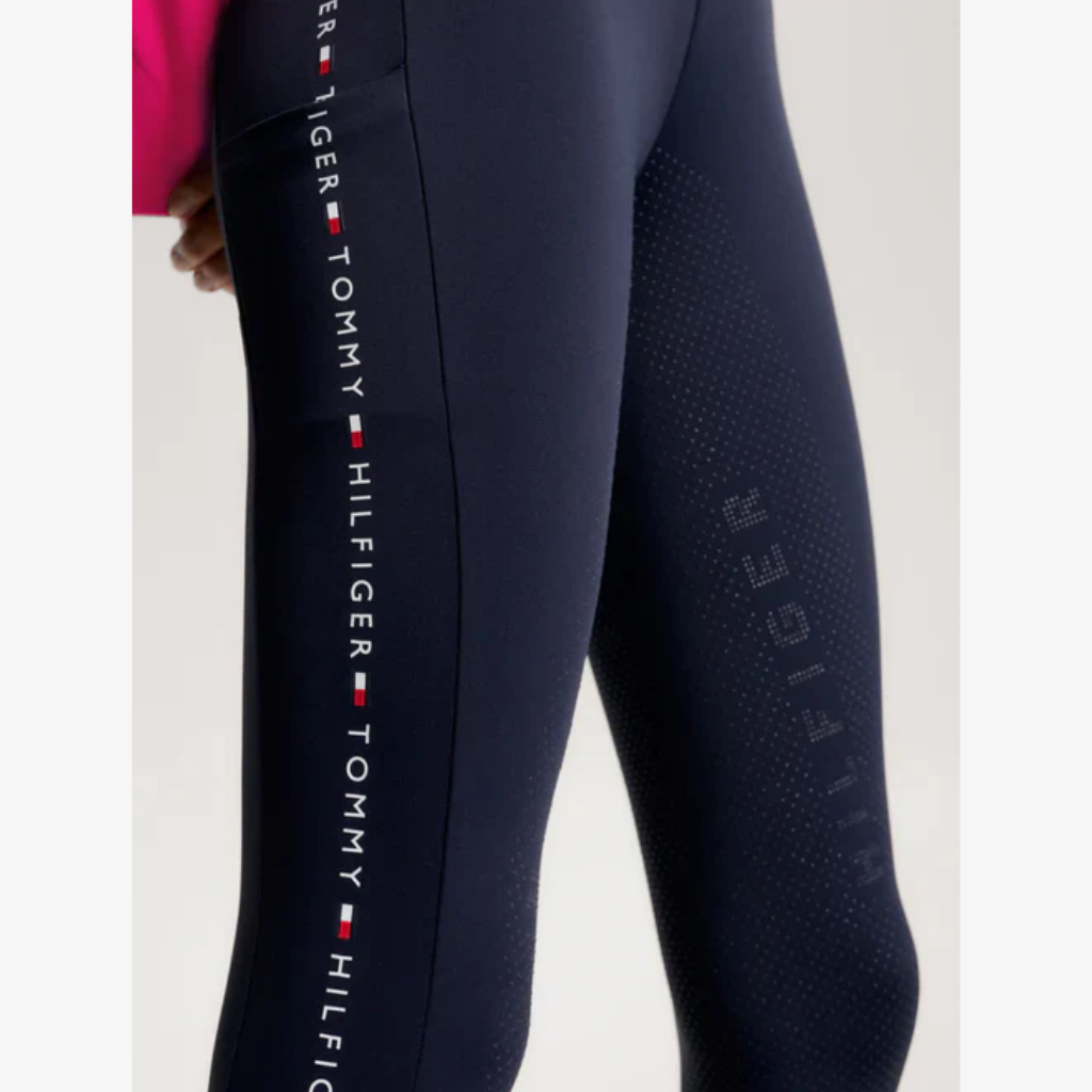 Tommy Hilfiger Rome All Season Full Grip Leggings Desert Sky