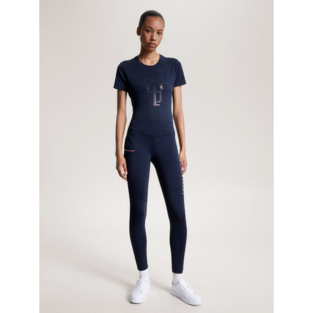 Tommy Hilfiger Elmira Full Grip Leggings Desert Sky