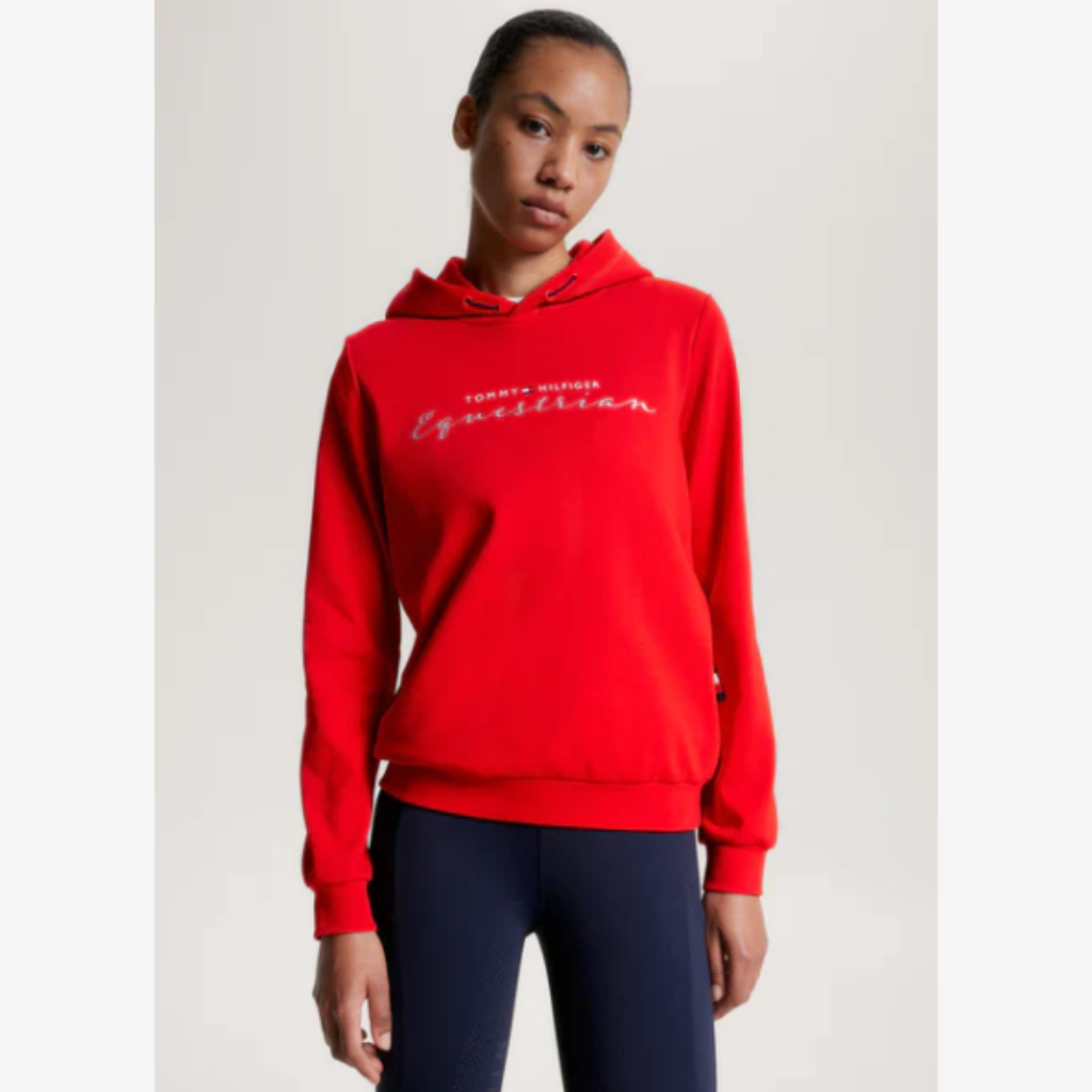 Tommy Hilfiger Metallic Logo Graphic Hoodie