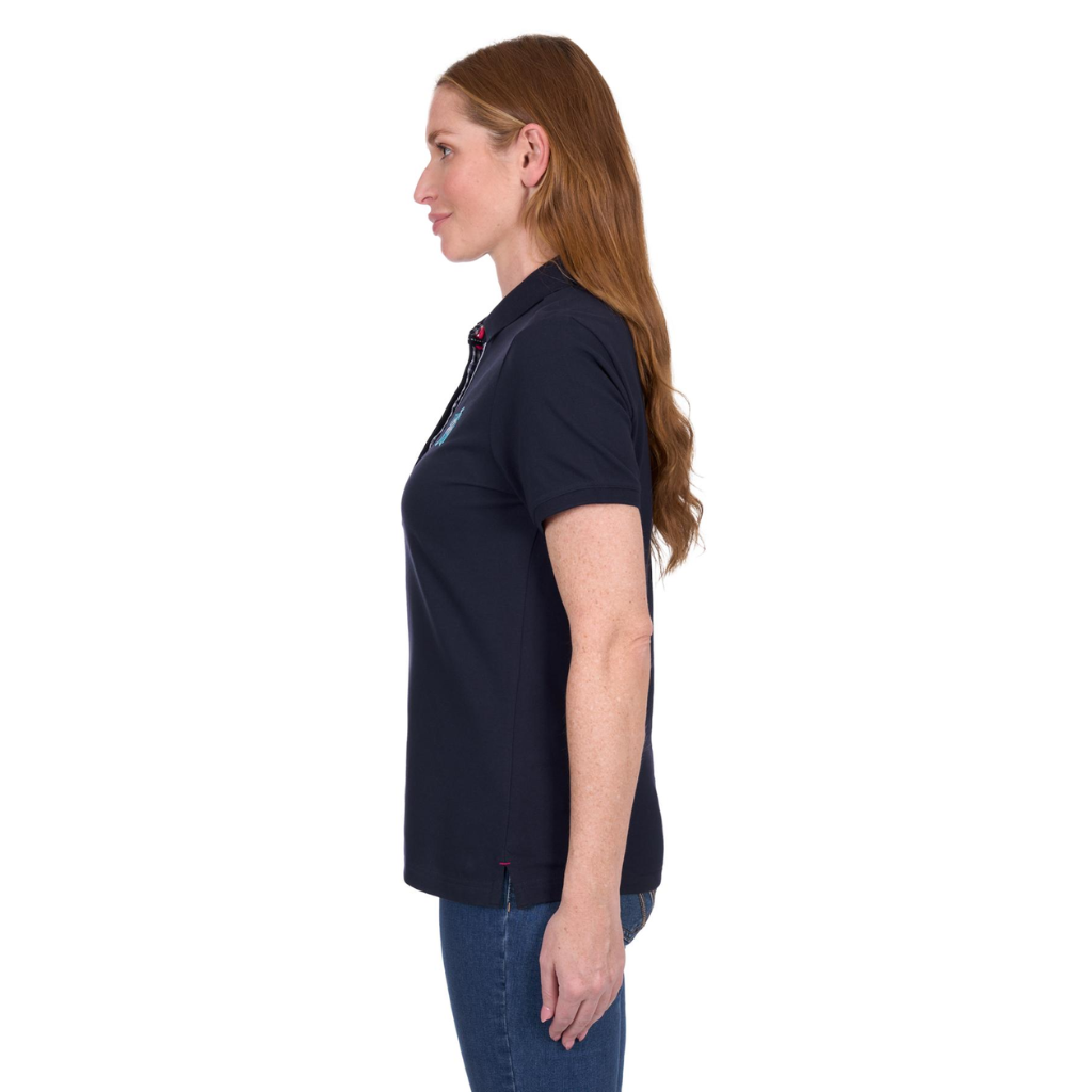 Women's Thomas Cook Amiee Short Sleeve Polo Navy