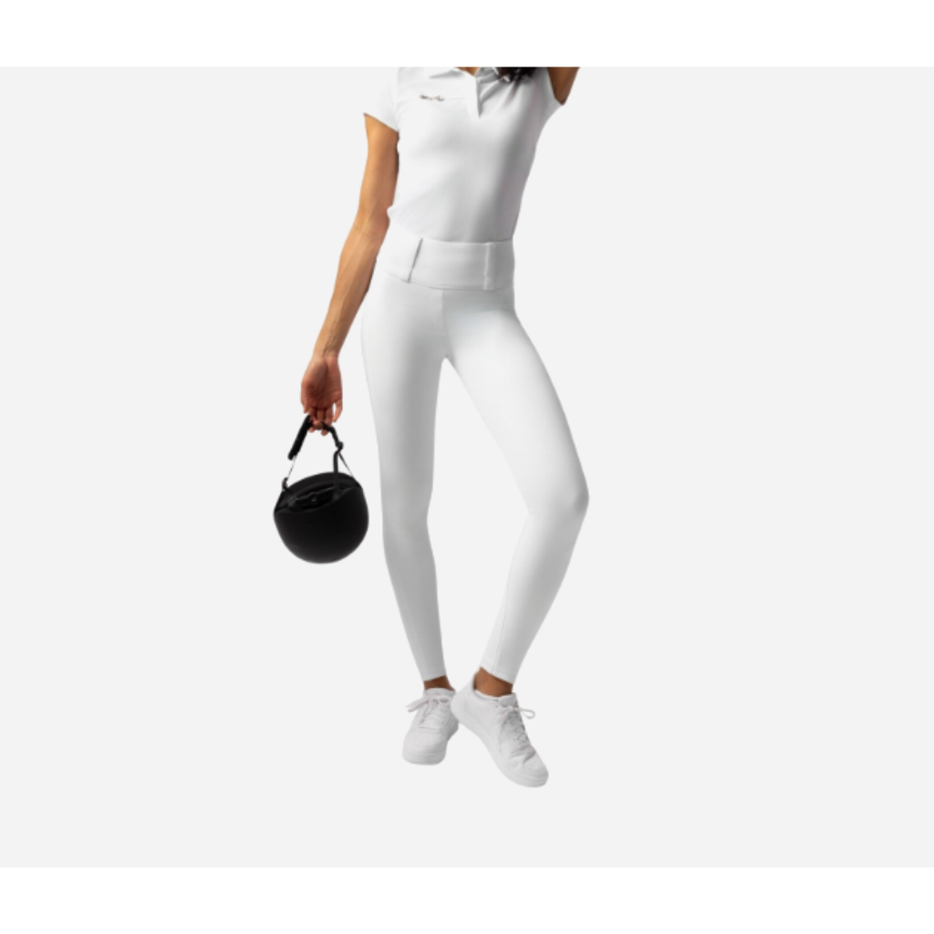 Horze Women's full grip riding leggings Anya White