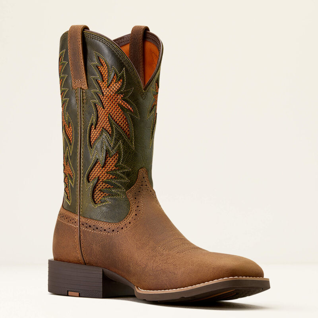 Ariat Men’s Boots ‘Sport Cool VentTEK WST Buff Tan/Dusty Olive