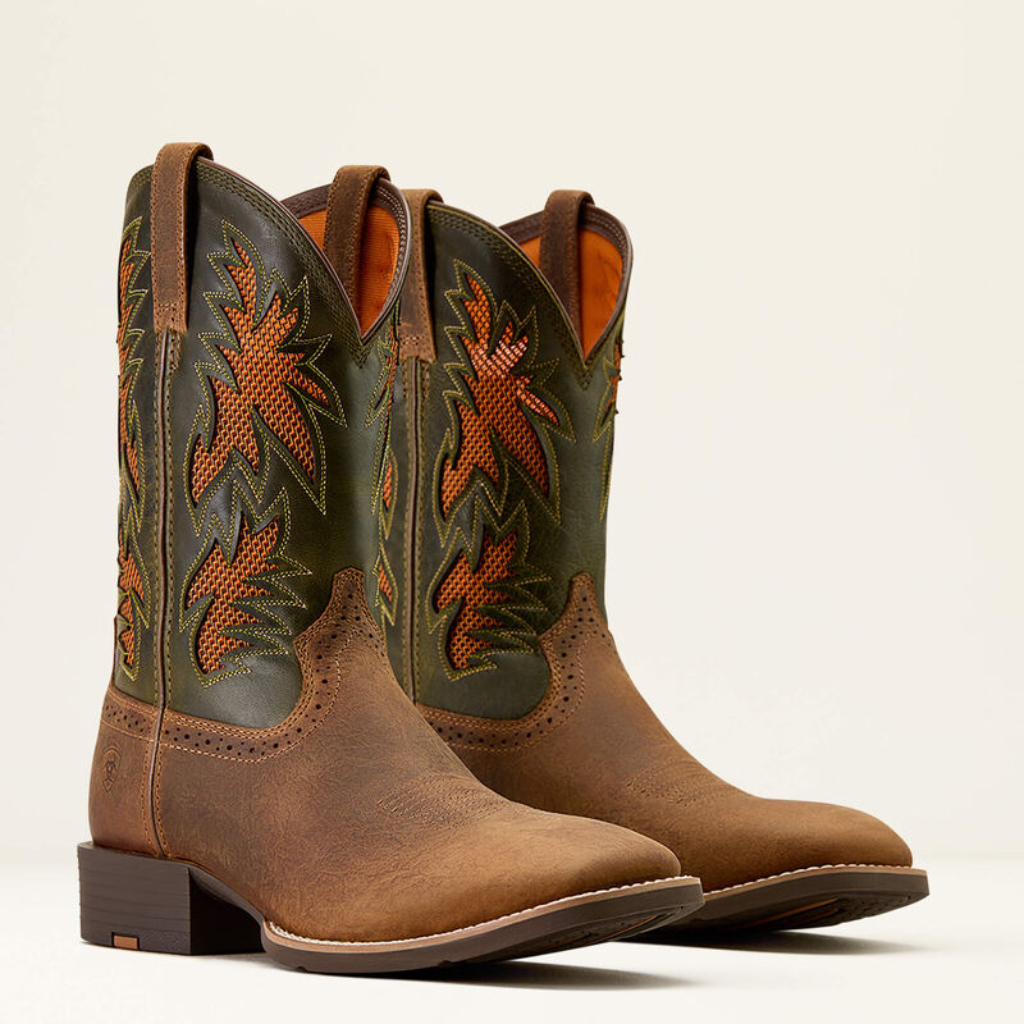 Ariat Men’s Boots ‘Sport Cool VentTEK WST Buff Tan/Dusty Olive