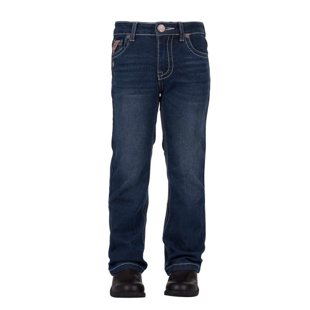 Girl's Pure Western Aztec Boot Cut Jean
