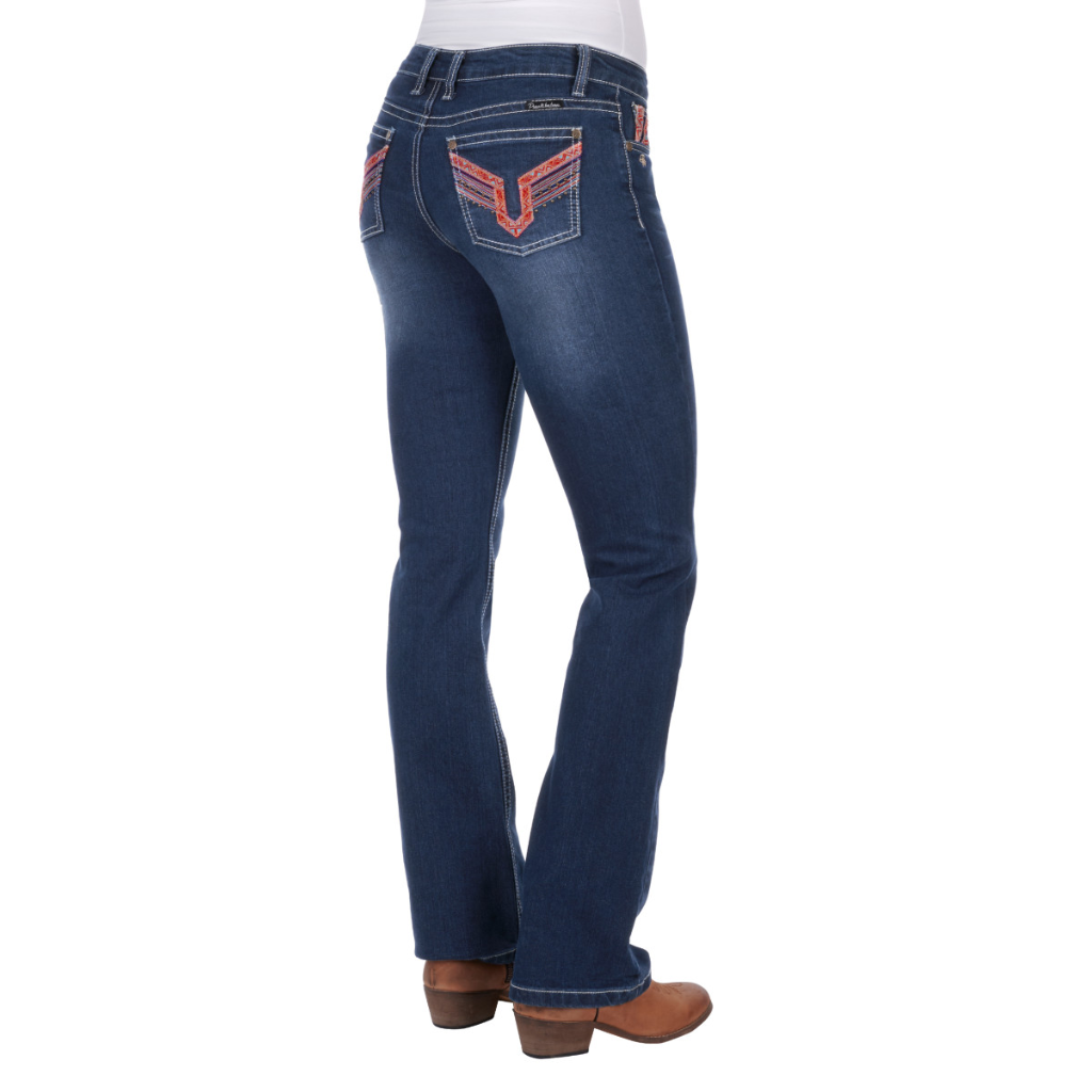 Women's Pure Western Aztec Boot Cut Jean