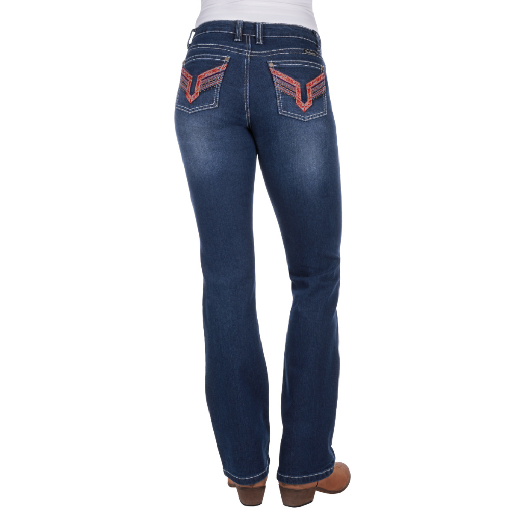 Women's Pure Western Aztec Boot Cut Jean