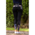 BARE Performance Riding Tights - Black Navy & Rose Gold
